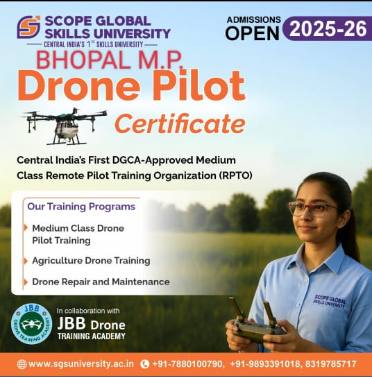DGCA RPTO Authorization Certificate for JBB Drone Training Academy