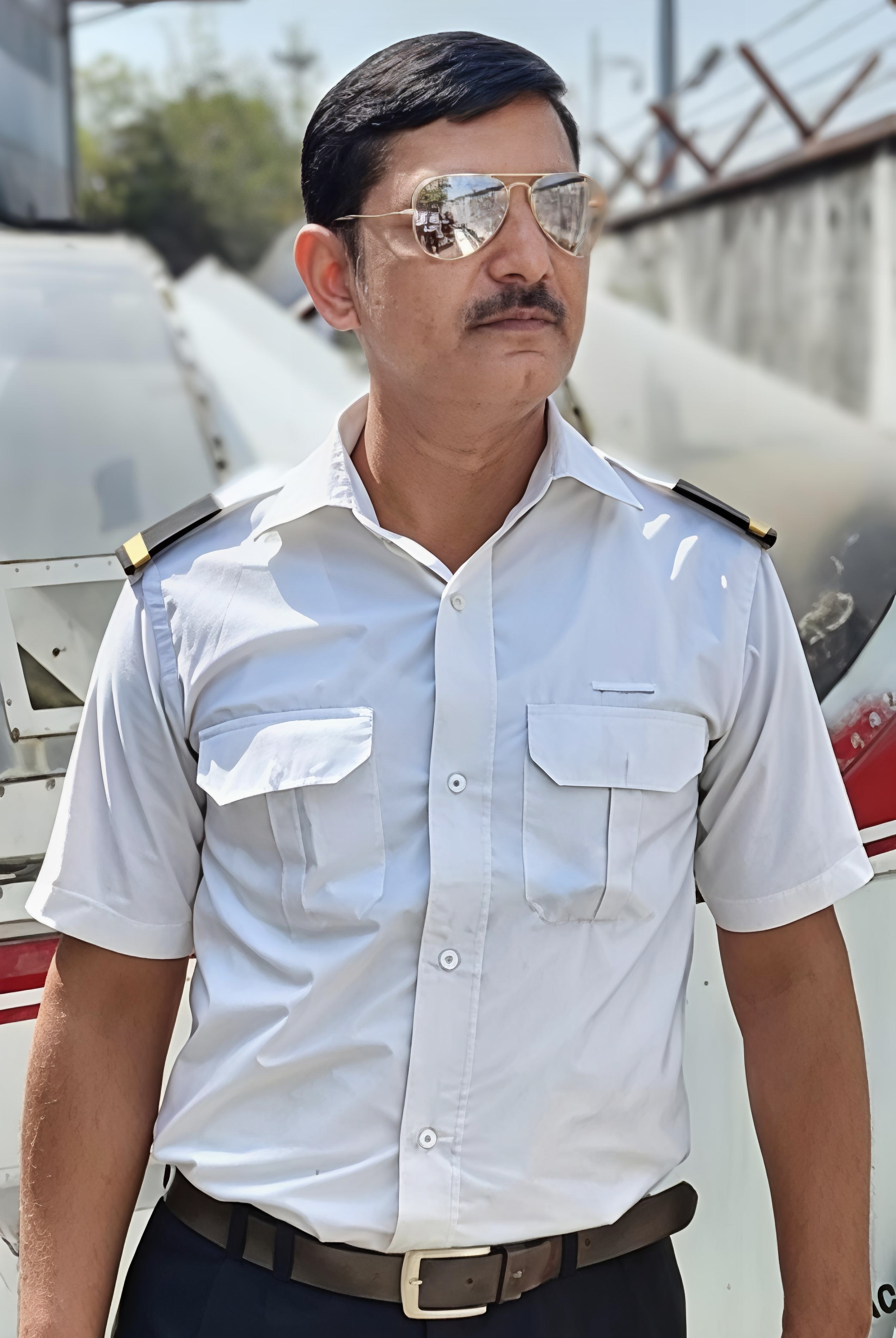 Professional portrait of Capt. Ravinder Singh, Accountable Manager & Chief RPAS Instructor